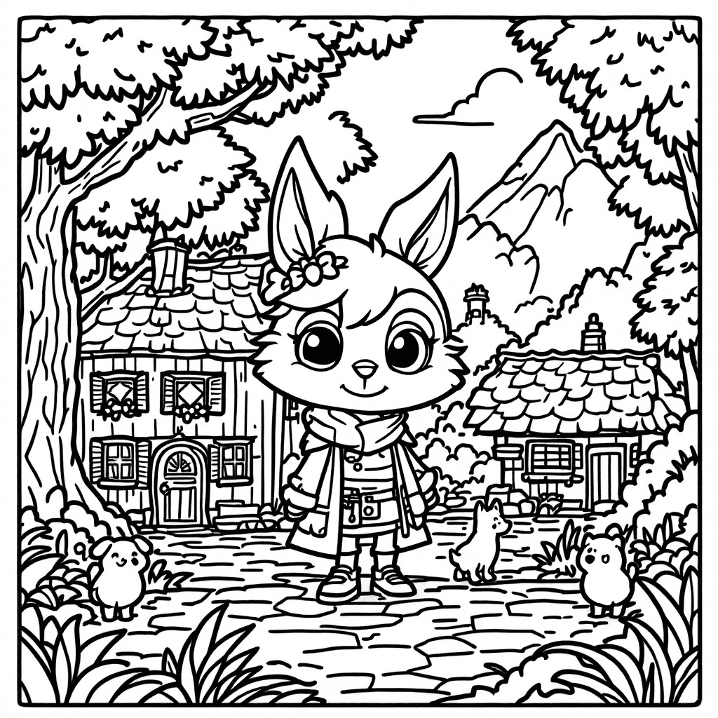 Coloring page 1