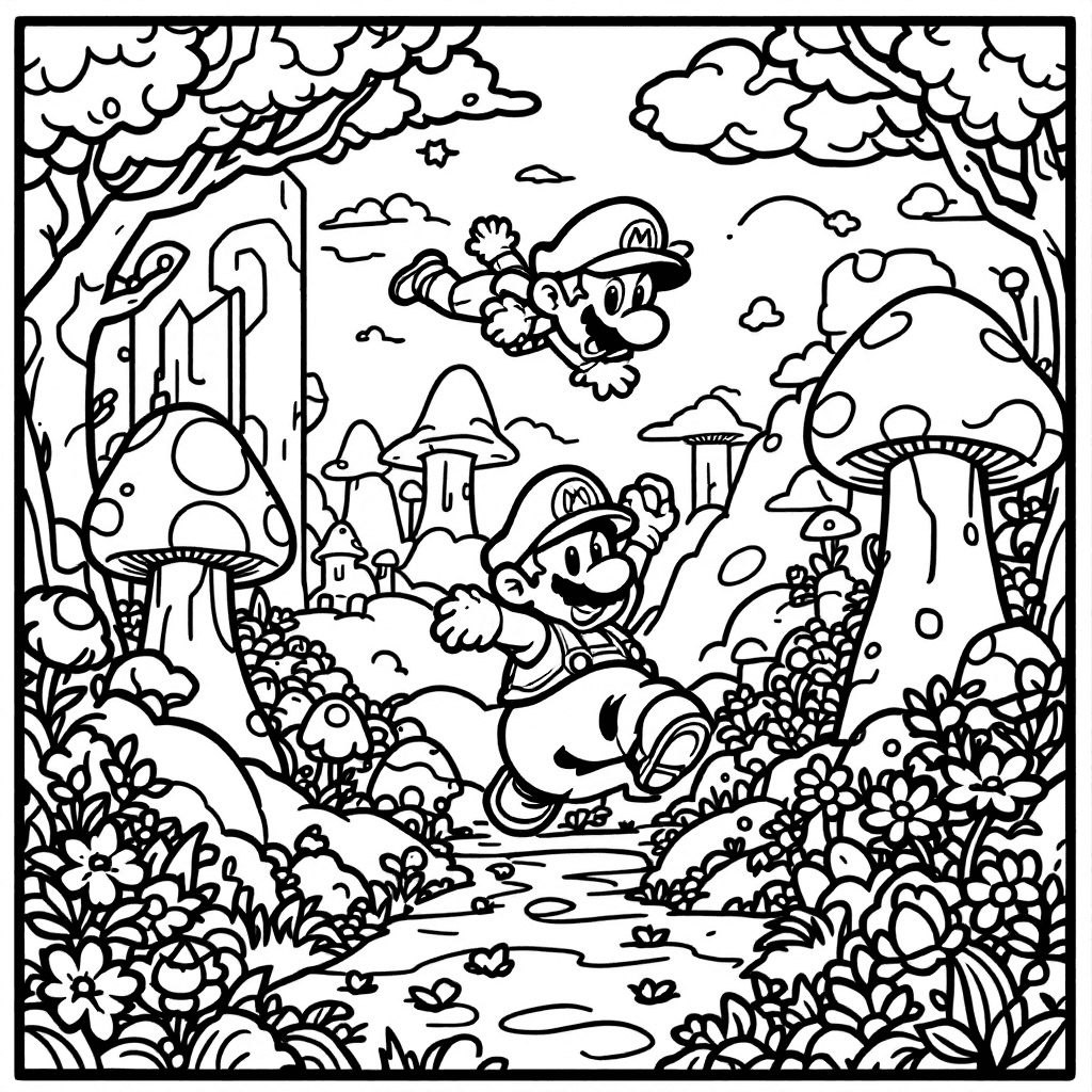 Coloring page 1