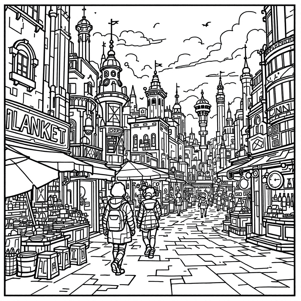 Coloring page 1