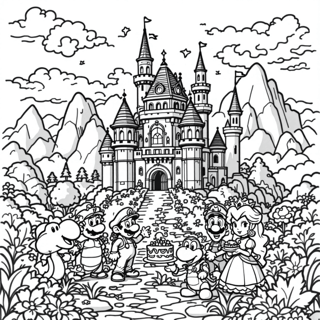 Coloring page 1