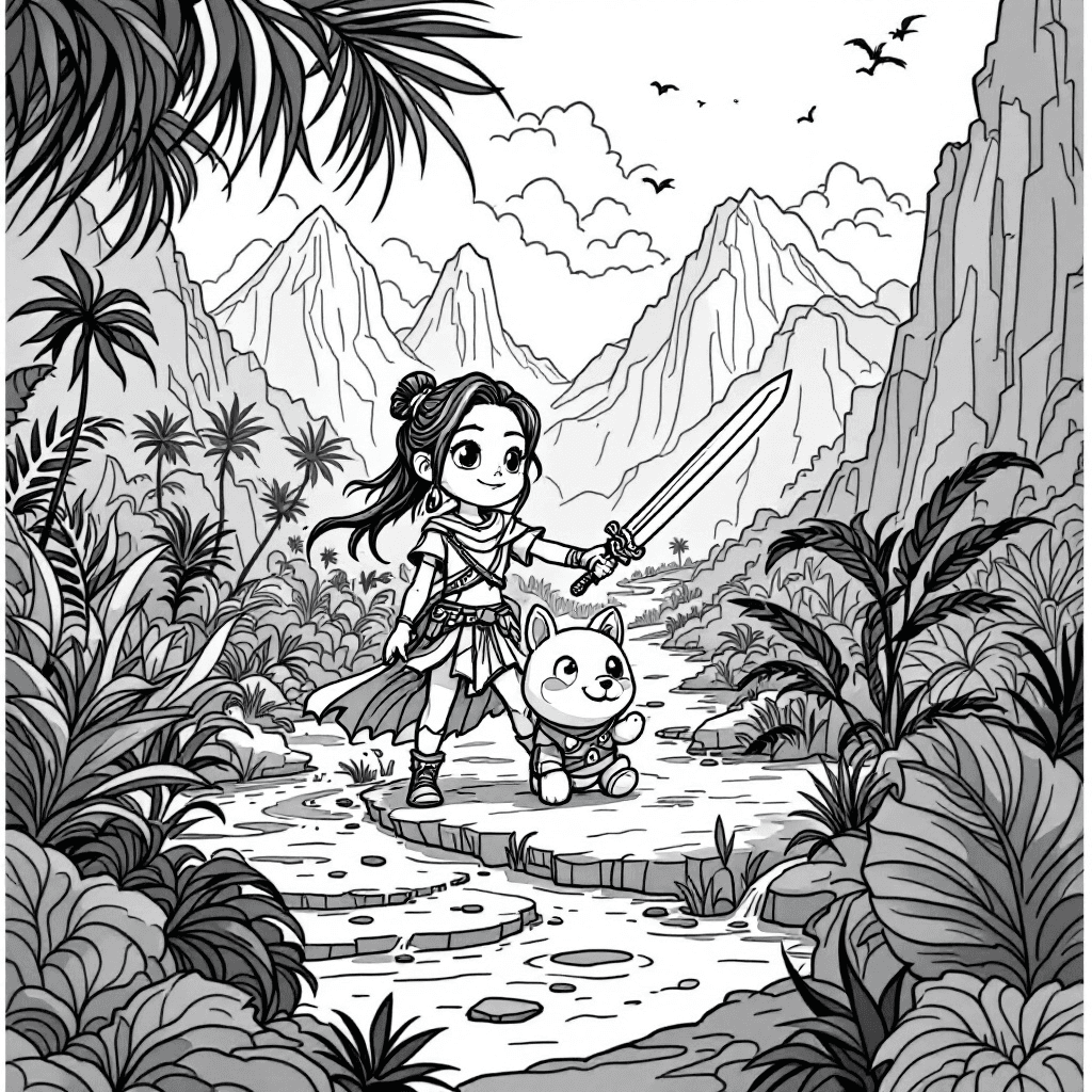 Coloring page 1
