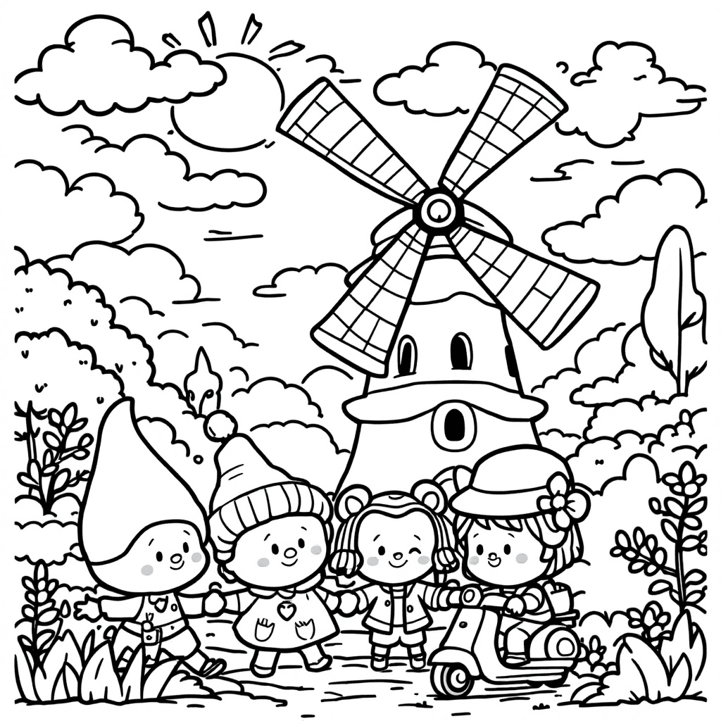 Coloring page 1