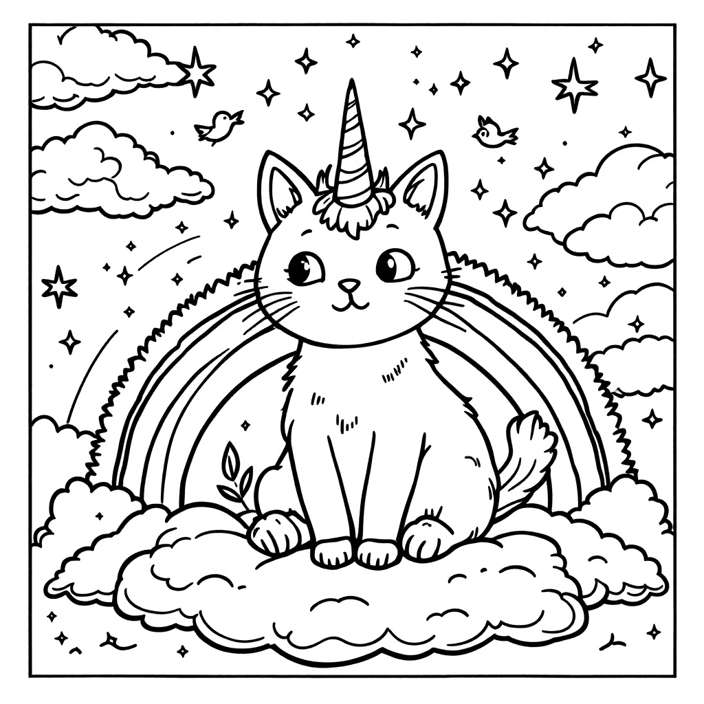 Unicorn Cat